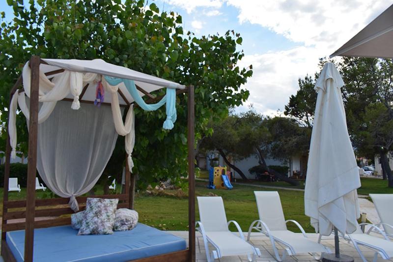 Marzi Beach And Bungalows Kokkónion Exterior foto