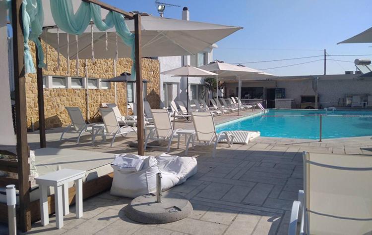 Marzi Beach And Bungalows Kokkónion Exterior foto
