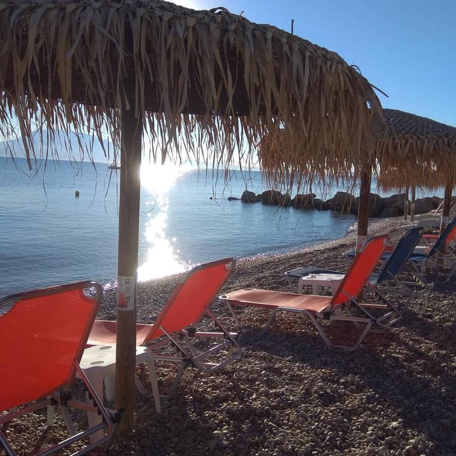 Marzi Beach And Bungalows Kokkónion Exterior foto